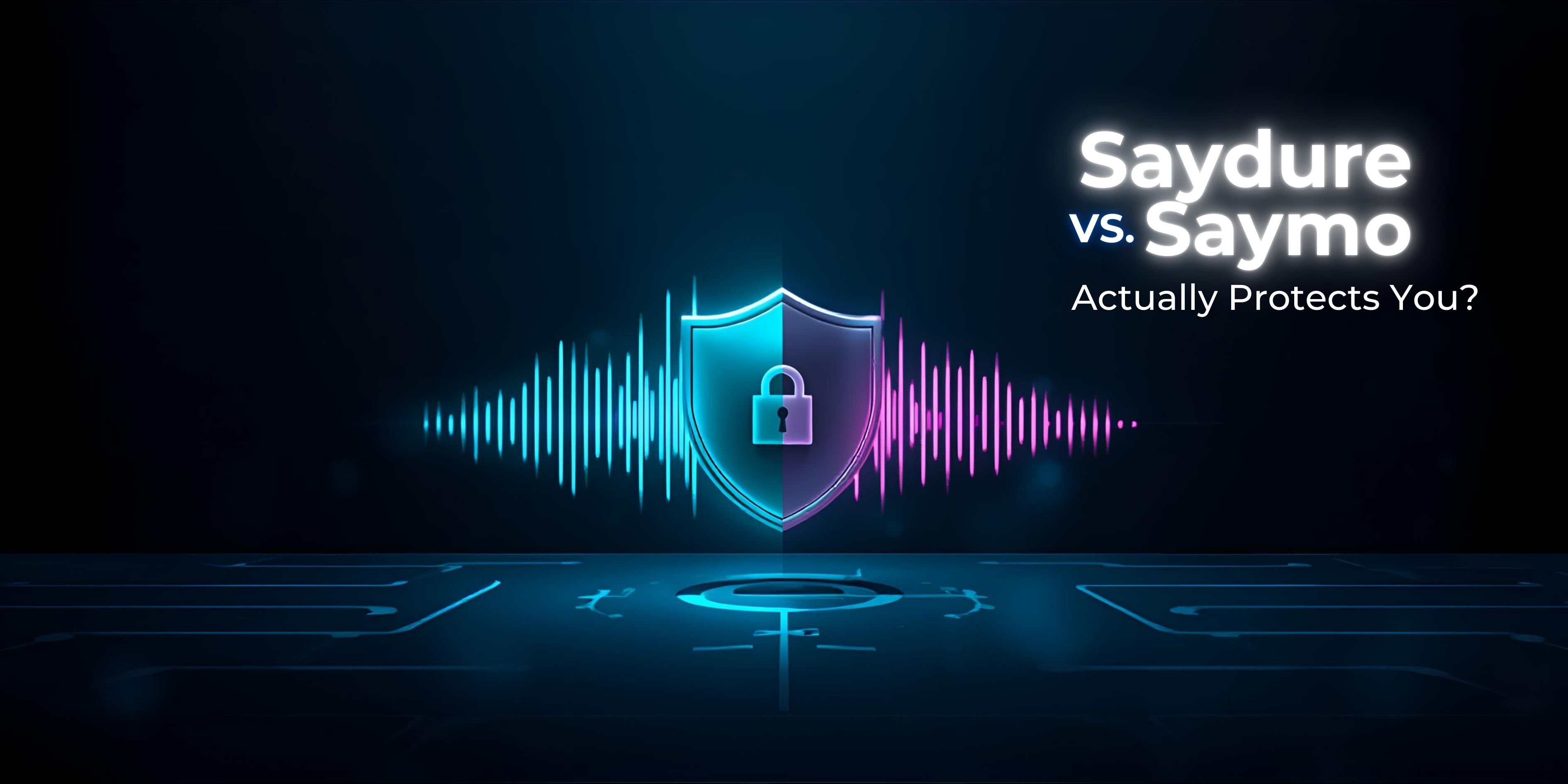 Saydure vs Saymo: Which Voice Network Actually Protects You?